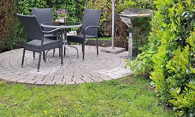 Sitzecke im Garten