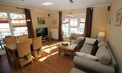 Anna Ferienwohnung Zingst im Haus Sonnenuhr, 3-Zimmer-Ferienwohnung (Fewo Anna)