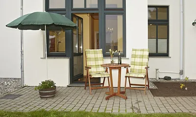 Sonnige Südterrasse