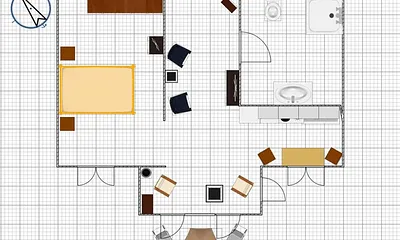 Grundriss (nicht Maßstabsgetreu)