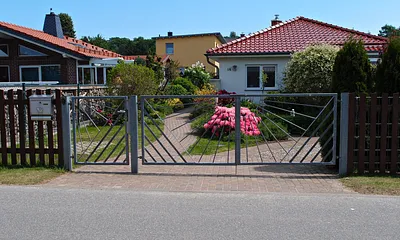 Eingang zu Ihrem Ferienhaus bei Familie Wiencke