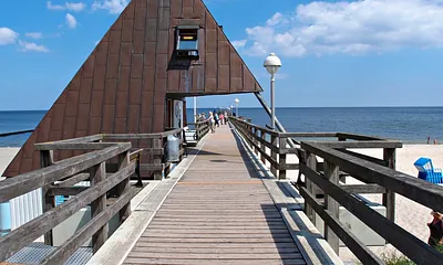 Seebrücke im Ostseebad Koserow