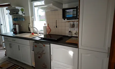 Separat gelegene Küchenzeile