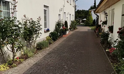 Durchfahrt zum Grundstück