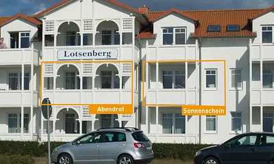 Haus Lotsenberg Ferienwohnungen Sonnenschein und Abendrot