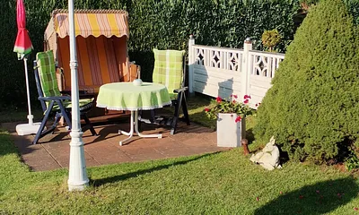 Sitzecke im Garten