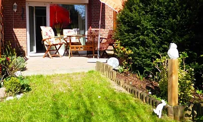Blick auf die Terrasse