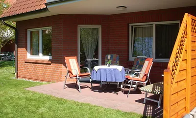 Sonnige Westterrasse