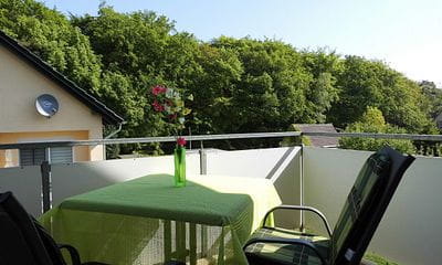 Morgensonne und Blick auf Küstenwald, Urlaub pur!, 1-Zimmer-Ferienwohnung (Morgensonne und Abendrot!)