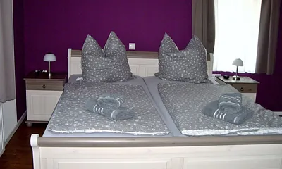 Doppelbett Schlafraum