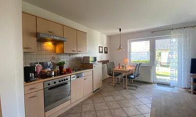 Essbereich mit Küche