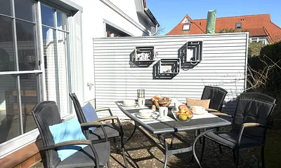 Eigene Terrasse in Südostausrichtung