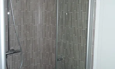 Blick in die große Dusche