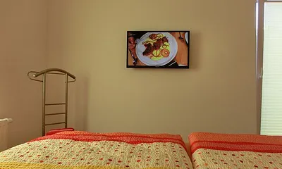 Fernsehen vom Bett aus