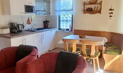 Offene Küche mit Essplatz