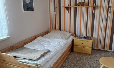 Schlafzimmer mit Einzelbett