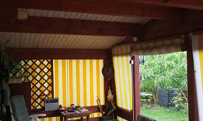 Hier is(ß)t man im Freien und doch überdacht!