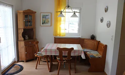 Essecke im Wohnbereich