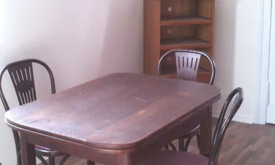 Essbereich in der Küche