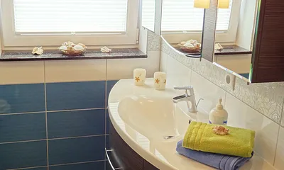 hochwertiges Bad im Haus OF