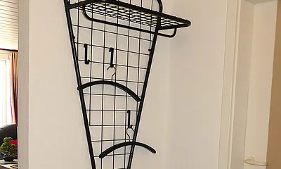 Garderobe im Flur