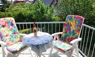 sonniger Süd-Ost Balkon