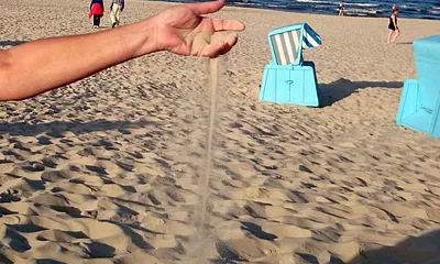 kilometerlanger feiner Sandstrand