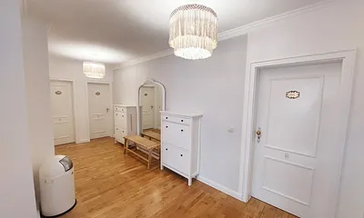 Der Hausflur in der Villa ALBA.