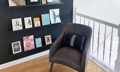 Der Hausflur in der Villa ALBA.