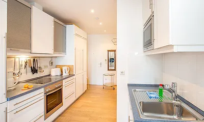 Die Küche bietet alle erdenklichen Annehmlichkeiten und ist sehr gut ausgestattet.