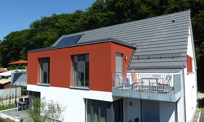 Aussenansicht Balkon Wohnung 3