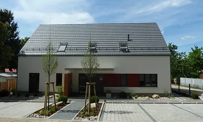 Aussenansicht Balkon Wohnung 4