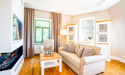 Villa Waldschloss - 200m zum Ostseestrand, 2-Zimmer-Ferienwohnung (Nr. 12)