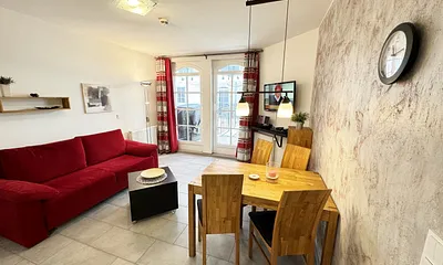 Haus Meeresblick WE A 1.10 Wohnzimmer