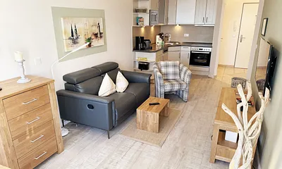 kombinierter Wohn-und Küchenbereich