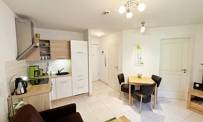 kombinierter Wohn-/Ess- und Kochbereich