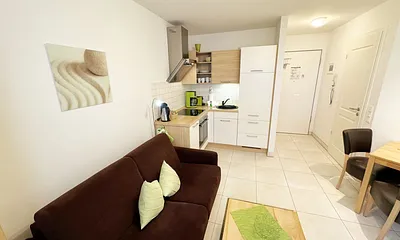 kombinierter Wohn-/Ess- und Kochbereich