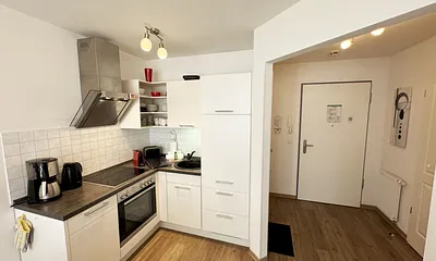 Wohnung  Ostseesilber - moderne Küchenzeile