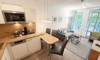 Haus Meeresblick A 3.15 Steuerbord - Wohn- und Essbereich
