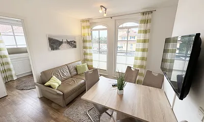 Ferienanlage Meeresblick, 3-Zimmer-Ferienwohnung (3.19 mit Balkon)