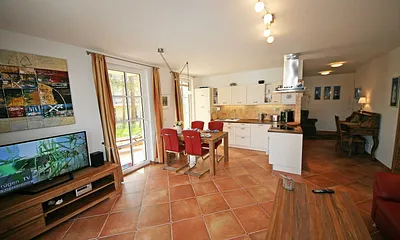 offener Wohn-/Ess-/Kochbereich