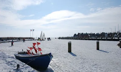 Eis auf dem Bodden