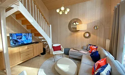 Wohnzimmer mit TV