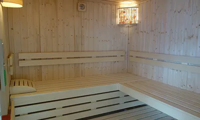 Kraft und Wärme tanken nach einem stürmischen Wintertag