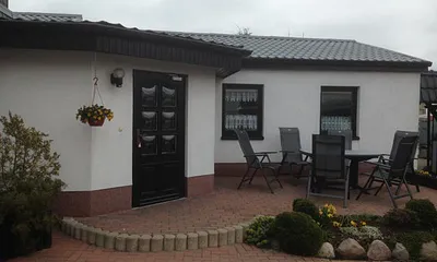 Außenansicht des Bungalows