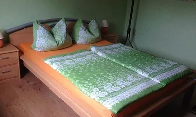 eines der Schlafzimmer