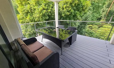 Terrasse im ersten Obergeschoss