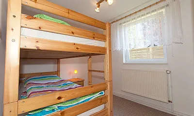 Etagenbett im 2. Schlafzimmer