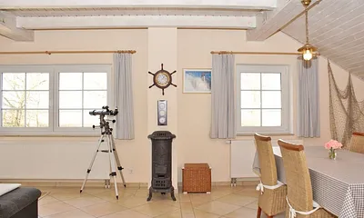 Fenster mit Ausblick auf den Bodden