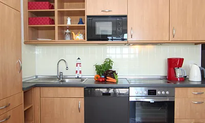 integrierte Küchenzeile